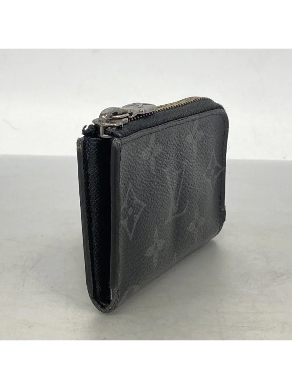 Louis Vuitton Coin Case Monogram Eclipse Porte Moneje le Black